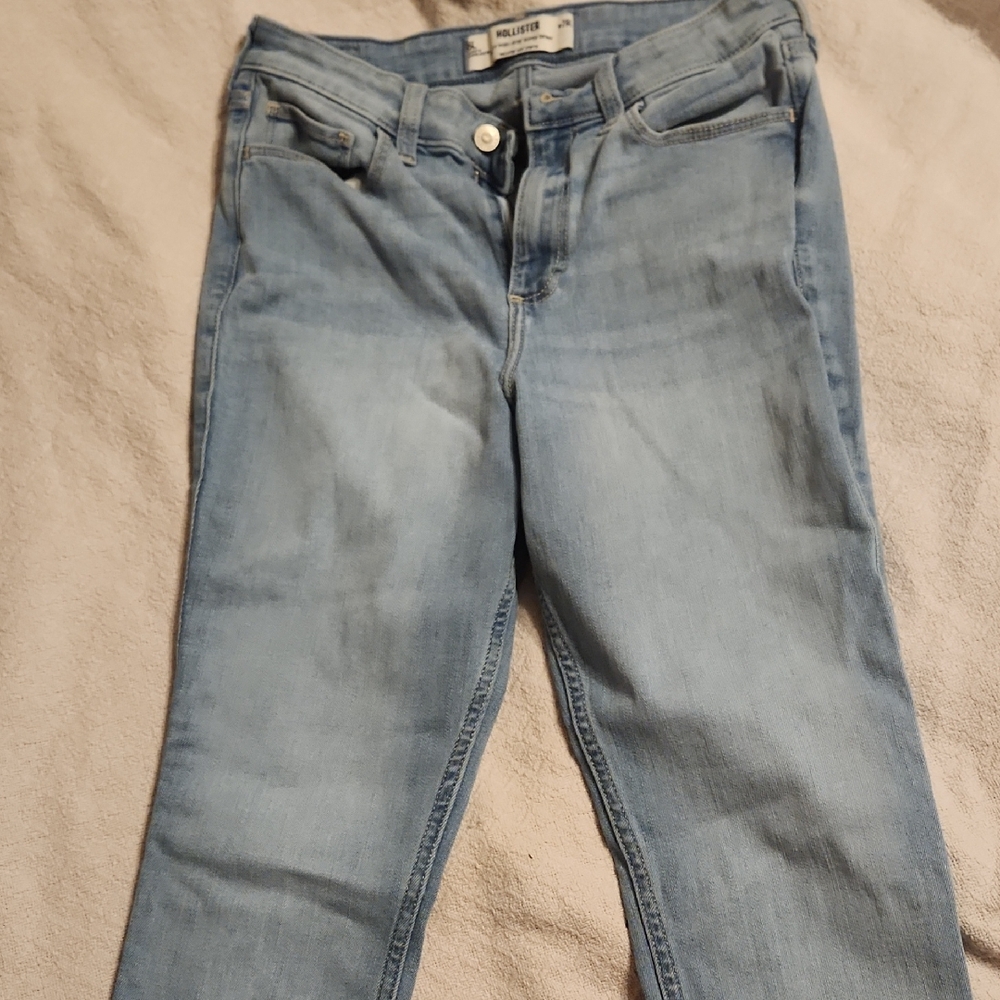 Hollister Women's Light Blue Skinny Jeans